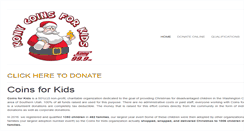 Desktop Screenshot of coinsforkids.net